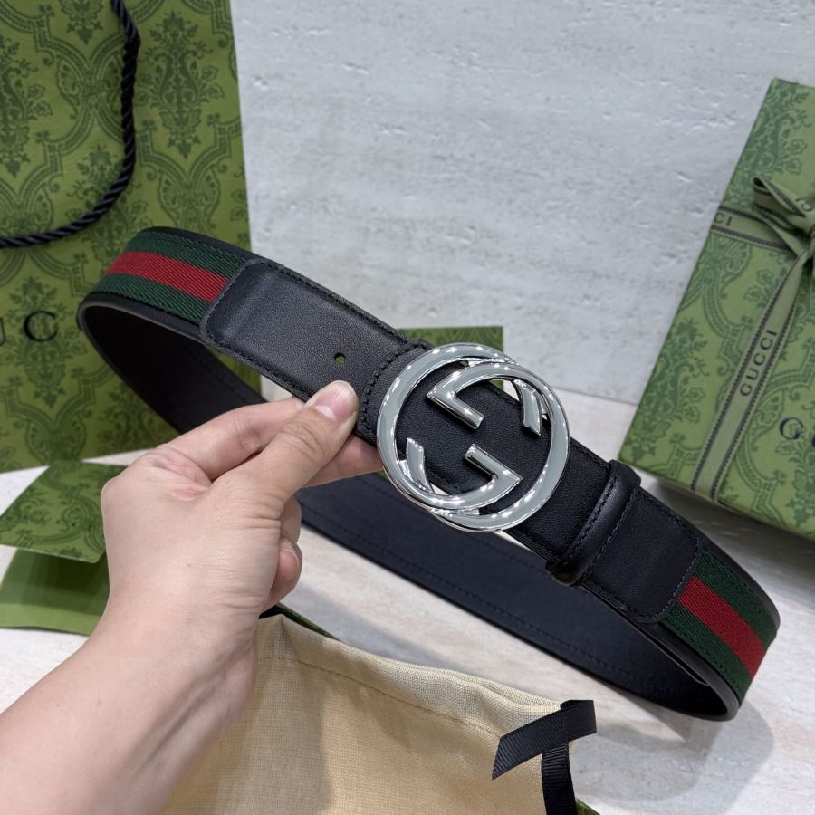 GUCCI belt Gucci 2026 G GG 4cm — 1:1 Replica — photo 3