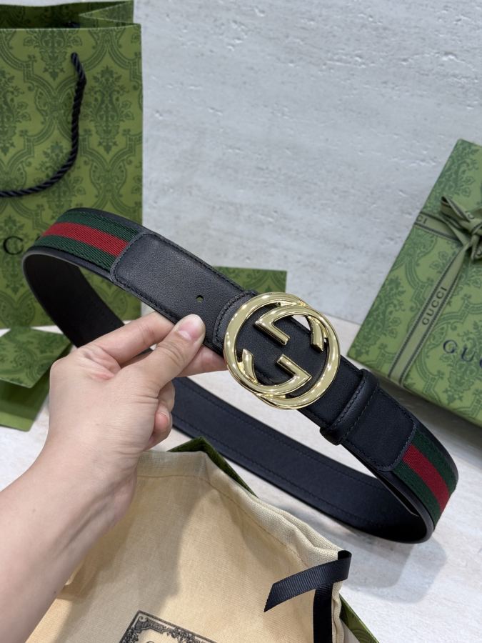 GUCCI belt Gucci Men's 2026 Series G GG 4cm — AAA Quality Replica — photo 3