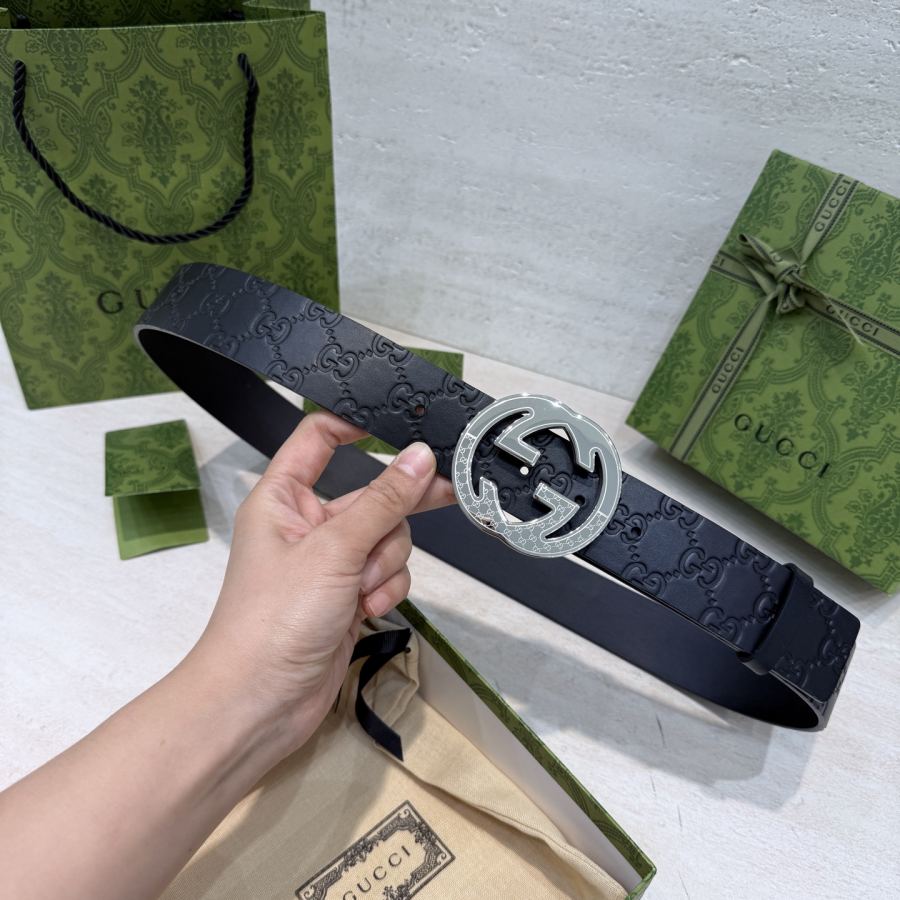 GUCCI belte Gucci 2026 G GG 4 cm — photo 4