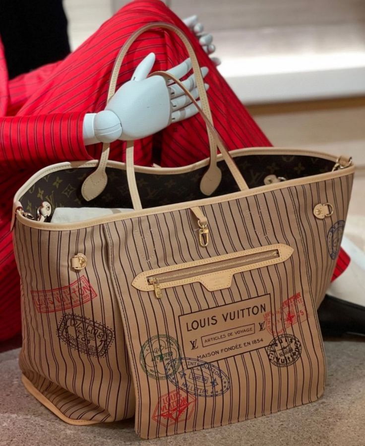 LV bag Sac Neverfull Bandoulière Inside Out GM m11948 — Premium Replica — photo 8