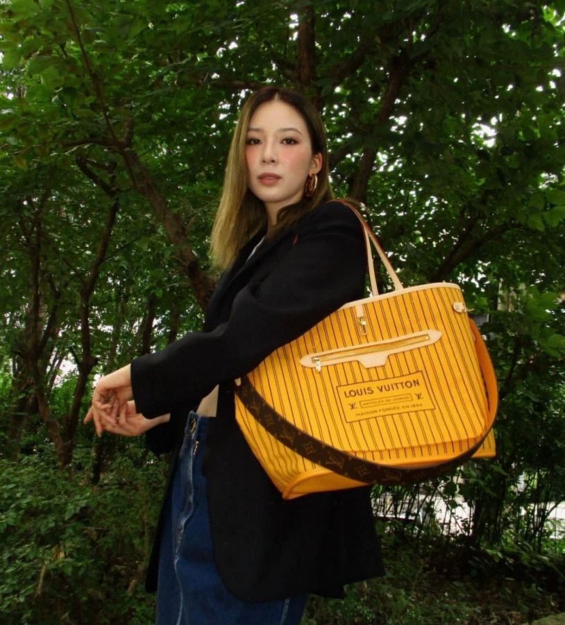 LV bag NEVERFULL BANDOULIERE INSIDE OUT M12257 | M11947 | M12096 — AAA Quality Replica — photo 4