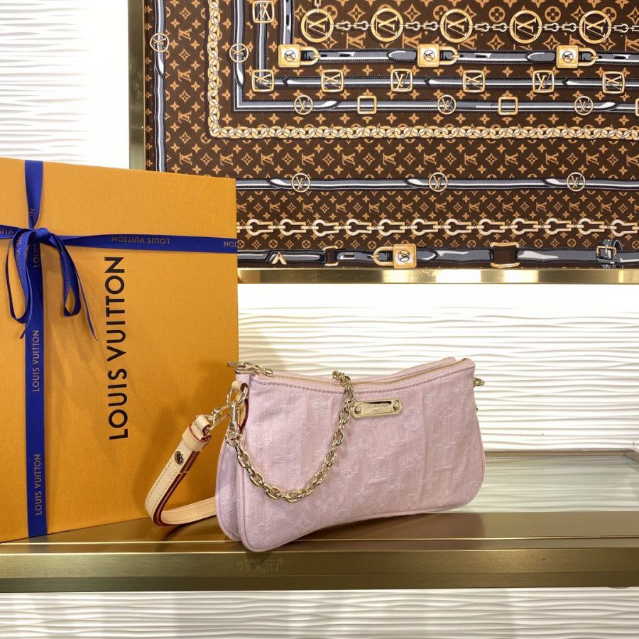 LV bag 845 M14159 | Liv Pochette Monogram Denim — photo 4