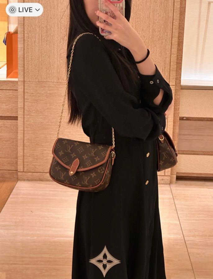 LV bag Equipped with an adjustable shoulder strap, it can be worn around the waist, with two compartments — AAA Quality Replica — photo 3