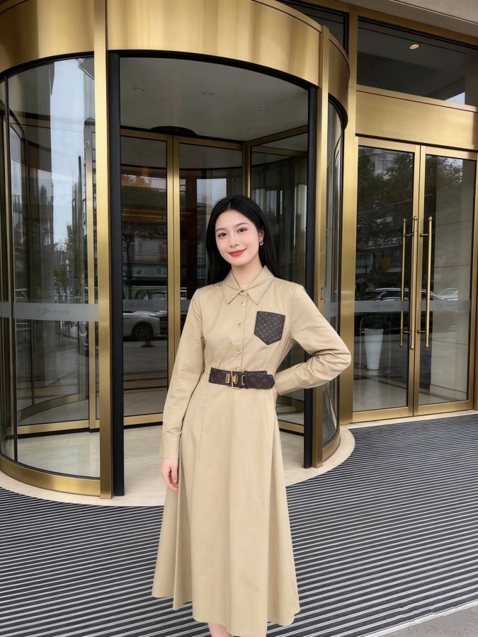 LV Women D26031175 LOUIS* LV New logo 𝑺 𝑴 𝑳 𝑿𝑳 𝑿𝑿𝑳 M — 1:1 Replica — photo 2