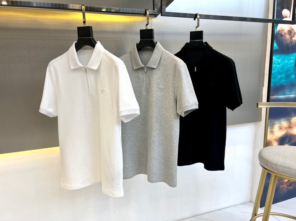 Prada men New Arrival PRADAPRAD As New Arrival Men's POLO PRADA Polo Men's M-3 XL — Premium Replica — photo 3