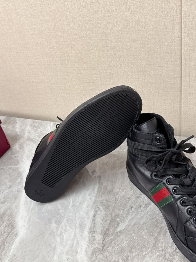 Gucci women's shoes Gucci's latest spring and summer catwalk style casual high tops for couple — 1:1 Replica — photo 9
