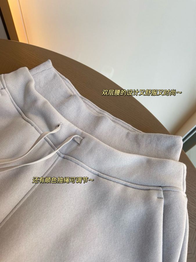 Lulu Leggings The double-layered and high-waisted design is absolutely the essence! Customized threaded — Premium Replica — photo 3