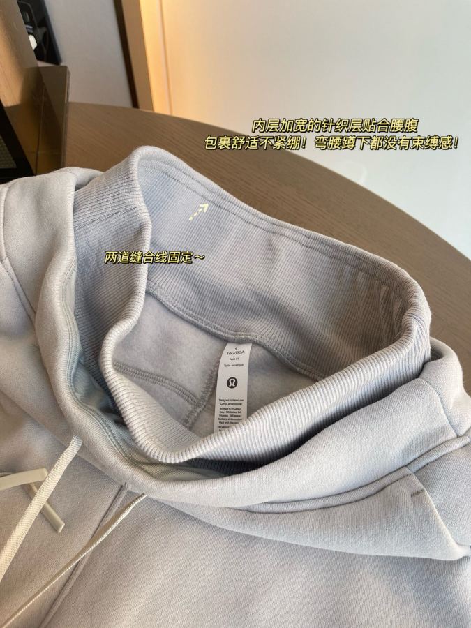 Lulu Leggings The double-layered and high-waisted design is absolutely the essence! Customized threaded — Premium Replica — photo 6