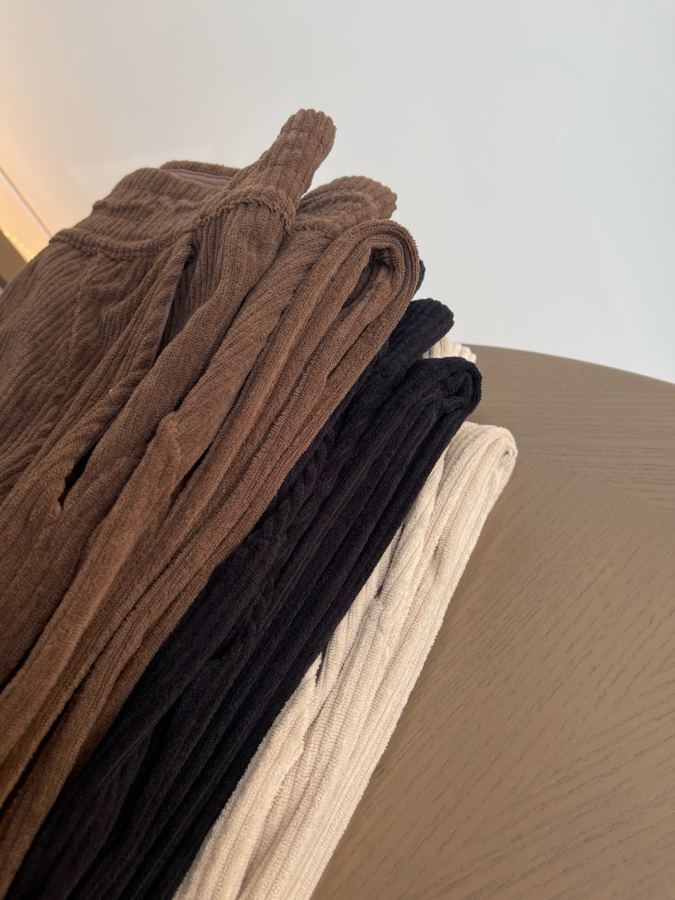 Lulu Leggings The custom-dyed material provided by the customer is high-quality vertical pattern — 1:1 Replica — photo 4