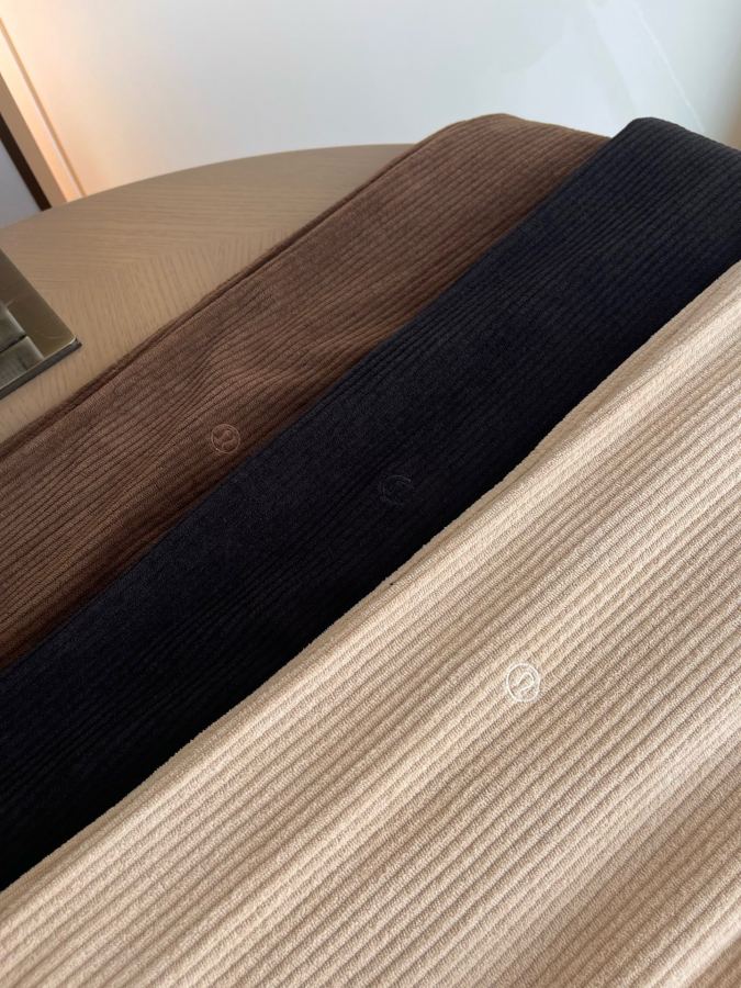 Lulu Leggings The custom-dyed material provided by the customer is high-quality vertical pattern — 1:1 Replica — photo 5