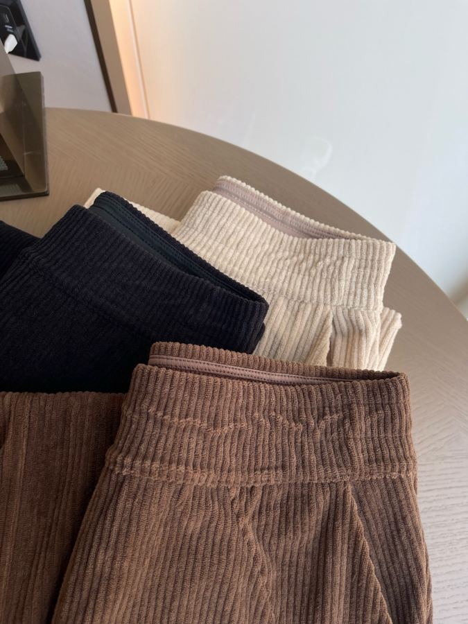 Lulu Leggings The custom-dyed material provided by the customer is high-quality vertical pattern — 1:1 Replica — photo 2