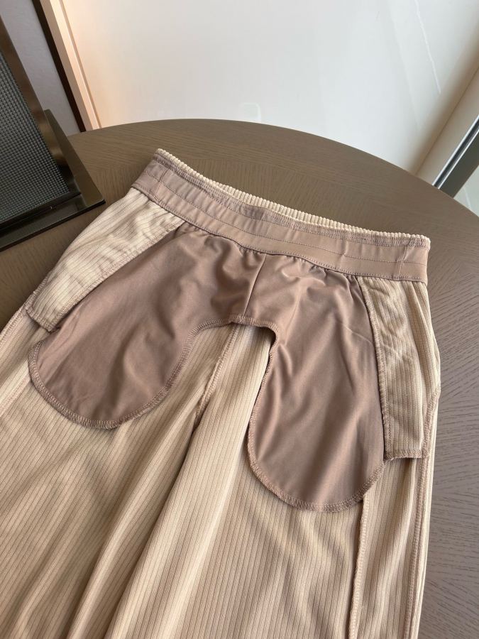 Lulu Leggings Double-sided spliced elastic waist, increased waist, outer corduroy fabric wrap, inner — 1:1 Replica — photo 7
