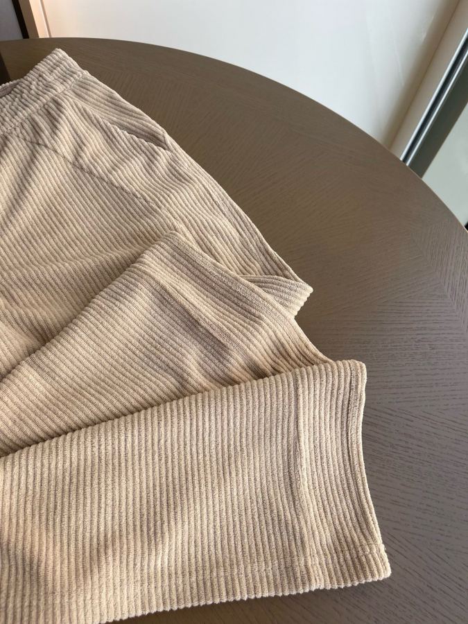 Lulu Leggings 73% cotton, 24% polyester, 3% spandex fabric, regular thickness, outer corduroy material, — 1:1 Replica For Sale — photo 4