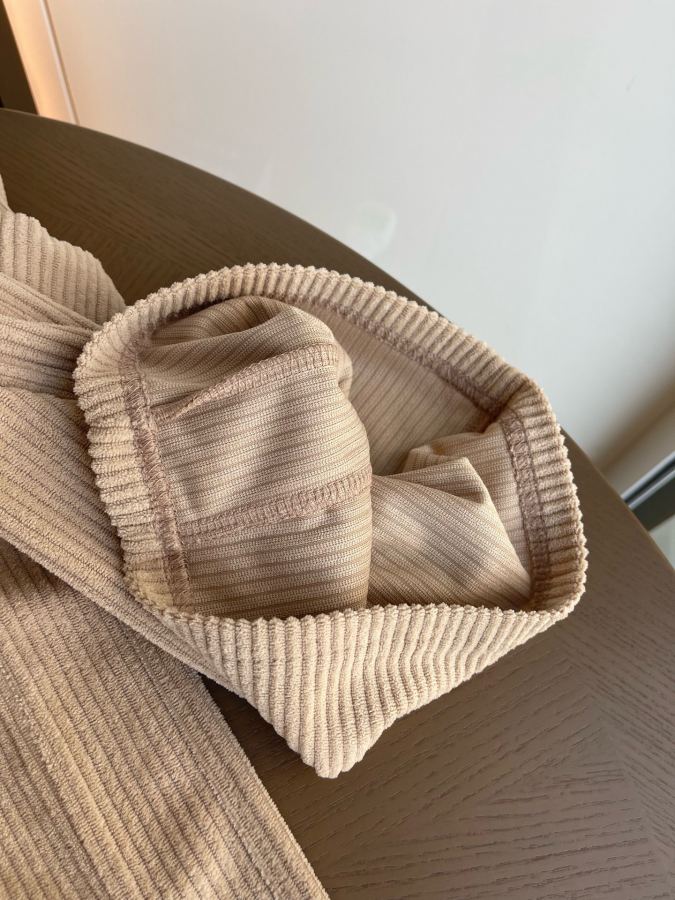 Lulu Leggings 73% cotton, 24% polyester, 3% spandex fabric, regular thickness, outer corduroy material, — 1:1 Replica For Sale — photo 6