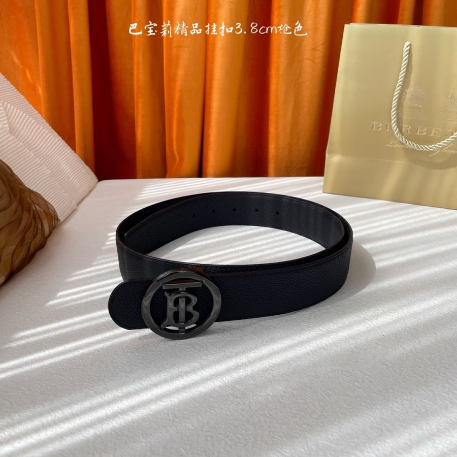 BURBERRY belt classic original quality, double-sided pebbled pattern, original high-quality hanging — 1:1 Replica For Sale — photo 2