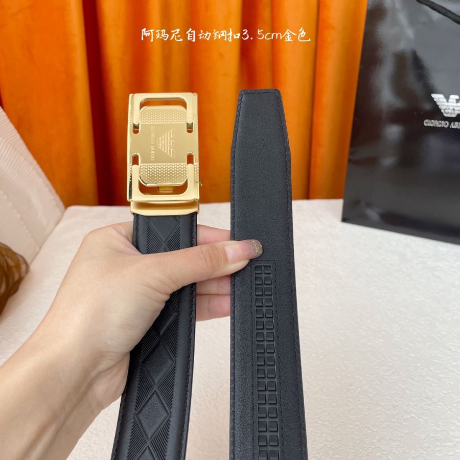 ARMANI belt automatic 3 5cm — Premium Replica — photo 4