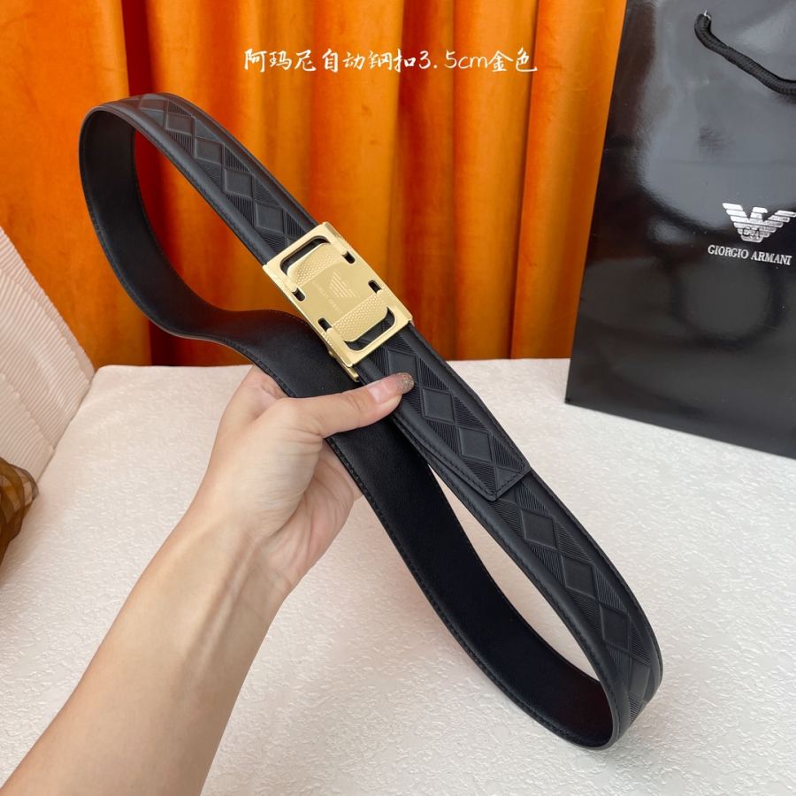 ARMANI belt automatic 3 5cm — Premium Replica — photo 6