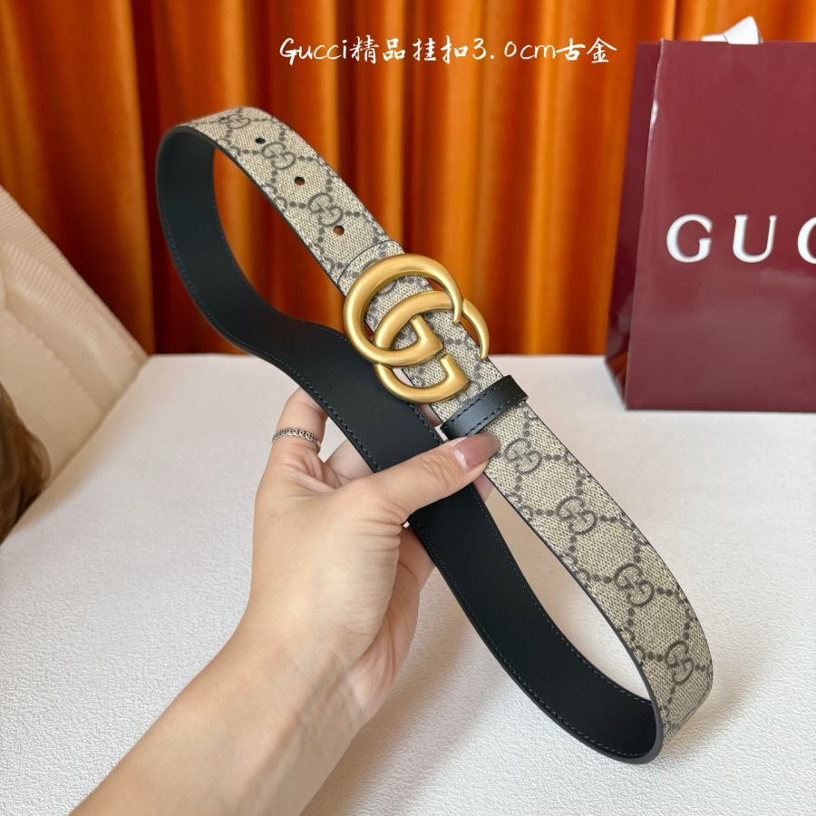 Ремень GUCCI 30 MM GG Supreme G — photo 6