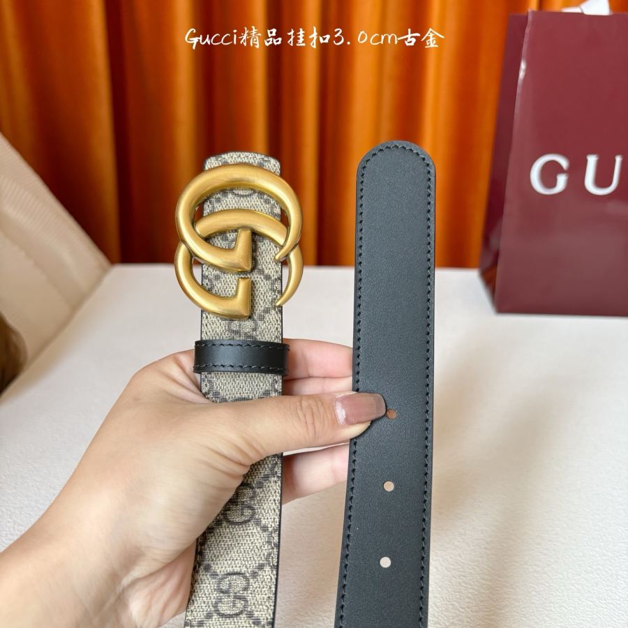 Ремень GUCCI 30 MM GG Supreme G — photo 4