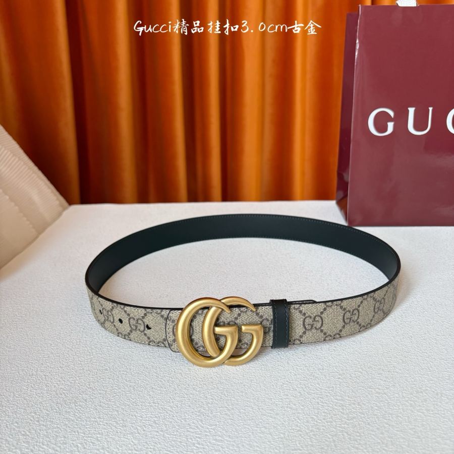Ремень GUCCI 30 MM GG Supreme G — photo 5