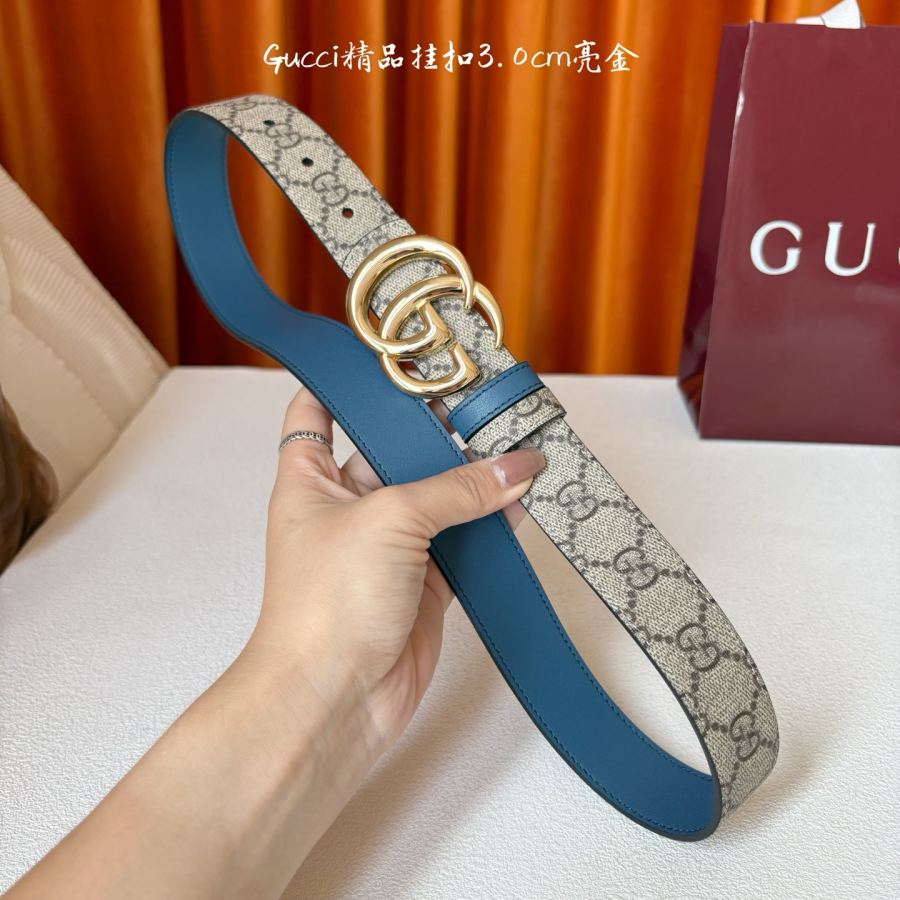 GUCCI Gürtel Gucci 30 MM GG supreme G — photo 6