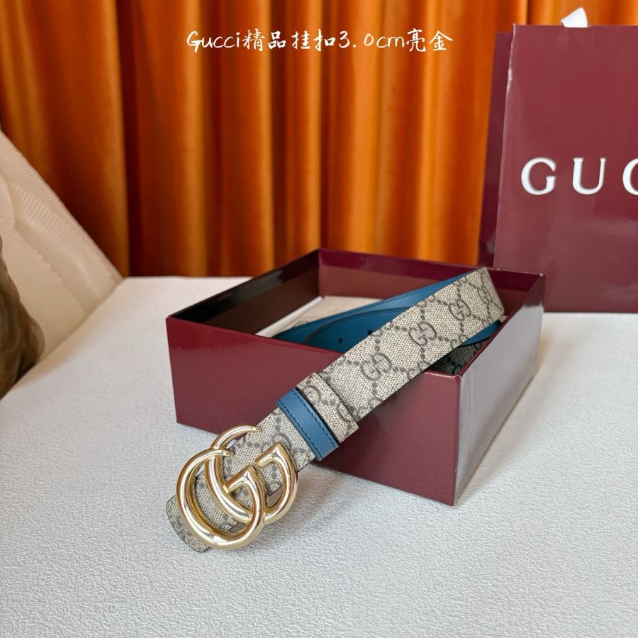 GUCCI Gürtel Gucci 30 MM GG supreme G
