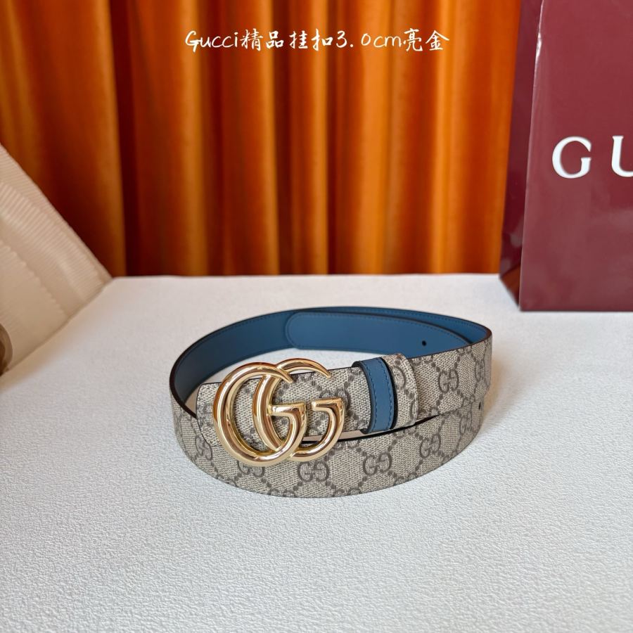 GUCCI Gürtel Gucci 30 MM GG supreme G — photo 2