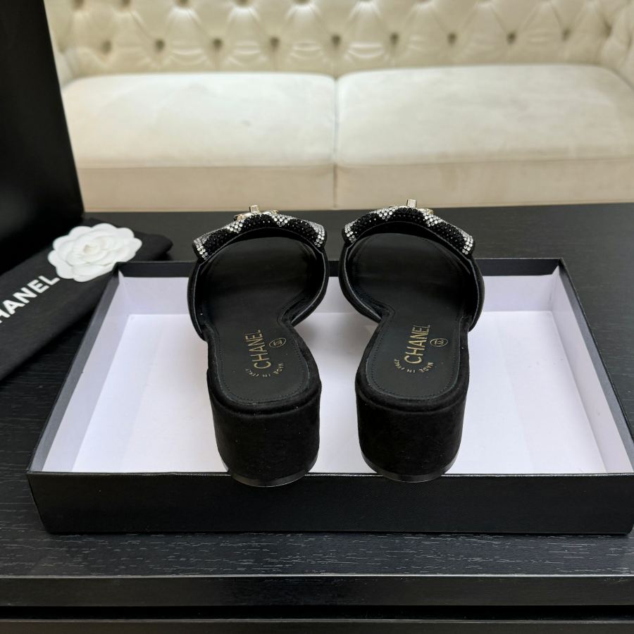 CHANEL women's shoes CHANE*｜Xiaoxiang classic spring and summer flip cover — 1:1 Replica — photo 9