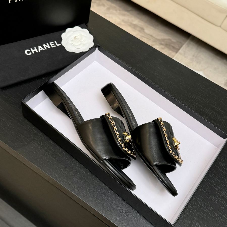 CHANEL women's shoes CHANE*｜Xiaoxiang classic spring and summer flip cover — 1:1 Replica — photo 6