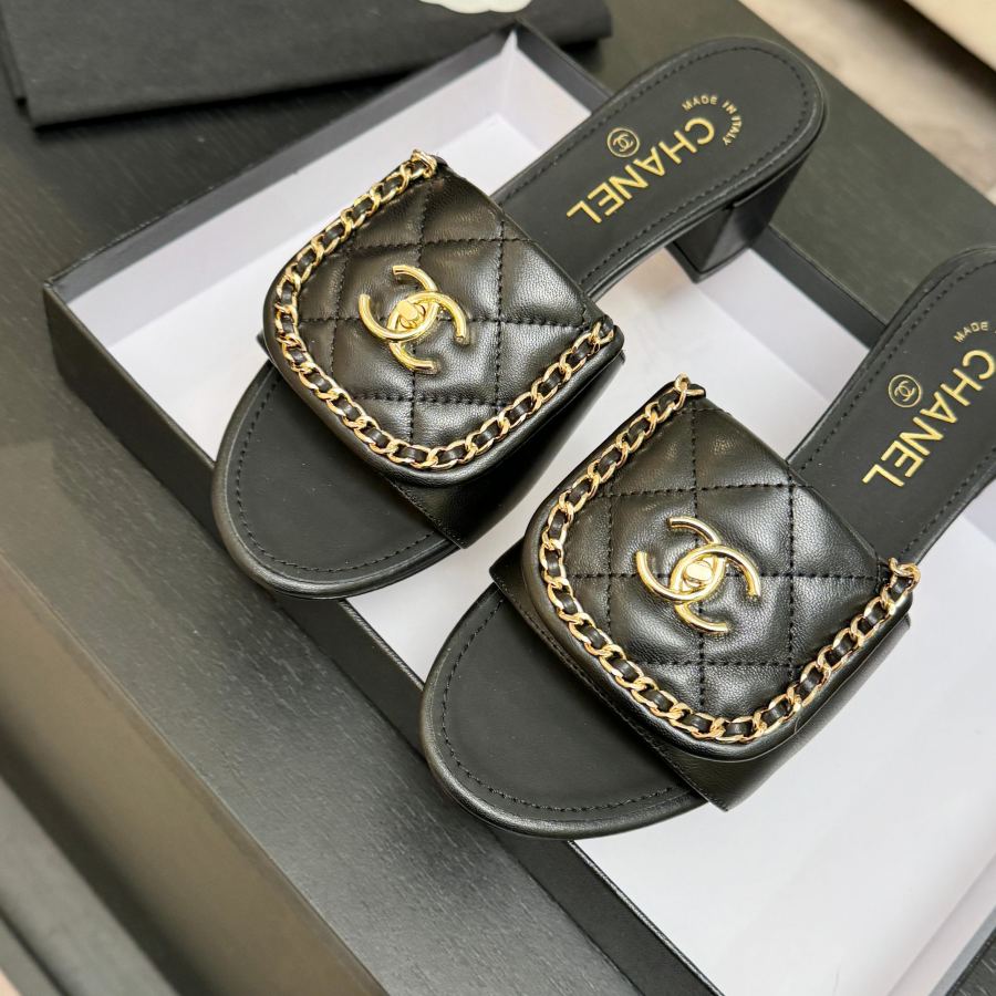 CHANEL women's shoes CHANE*｜Xiaoxiang classic spring and summer flip cover — Premium Replica — photo 3