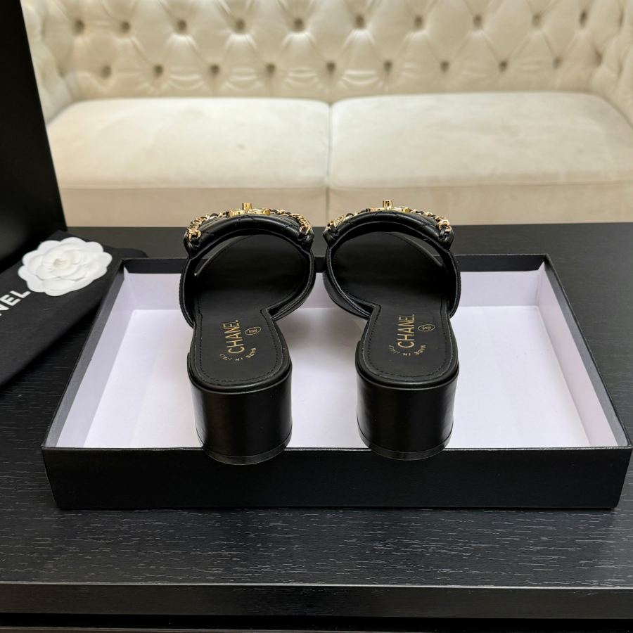 CHANEL women's shoes CHANE*｜Xiaoxiang classic spring and summer flip cover — Premium Replica — photo 8