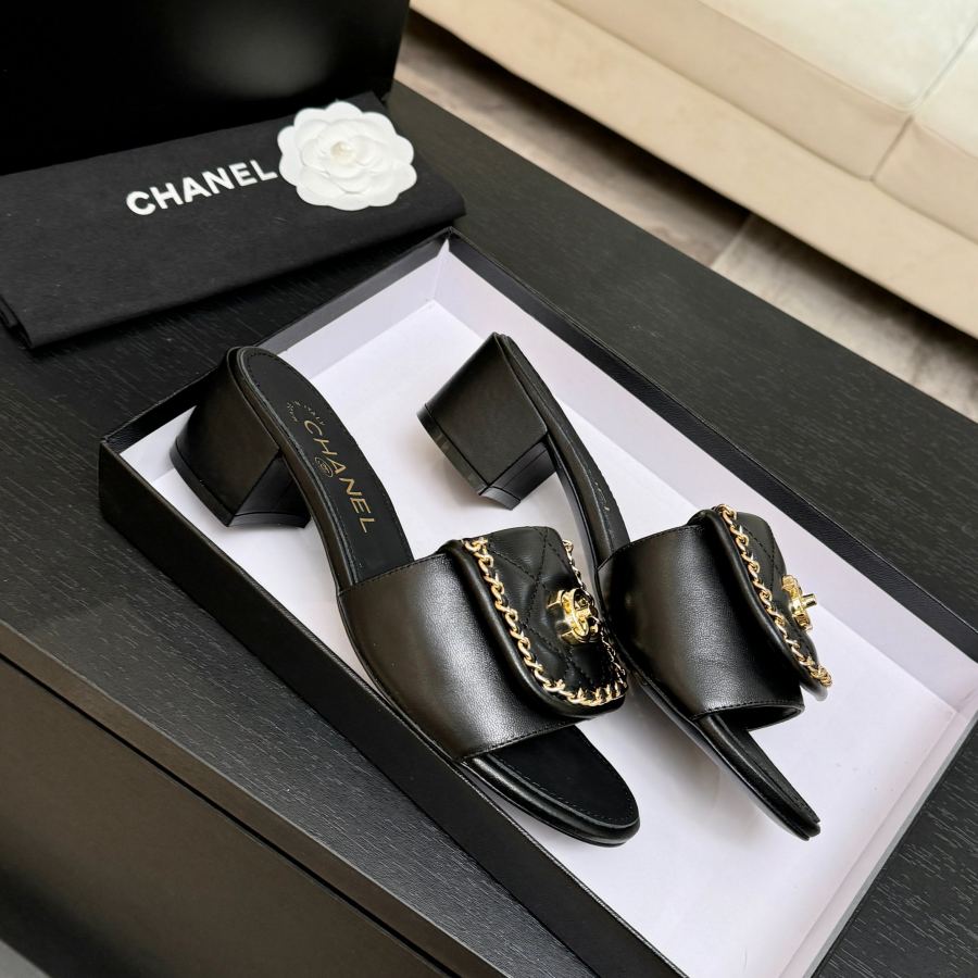 CHANEL women's shoes CHANE*｜Xiaoxiang classic spring and summer flip cover — Premium Replica — photo 9