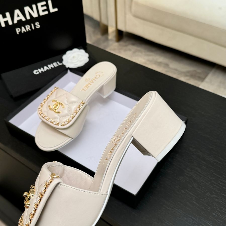 CHANEL women's shoes CHANE*｜Xiaoxiang classic spring and summer flip cover — Premium Replica — photo 4