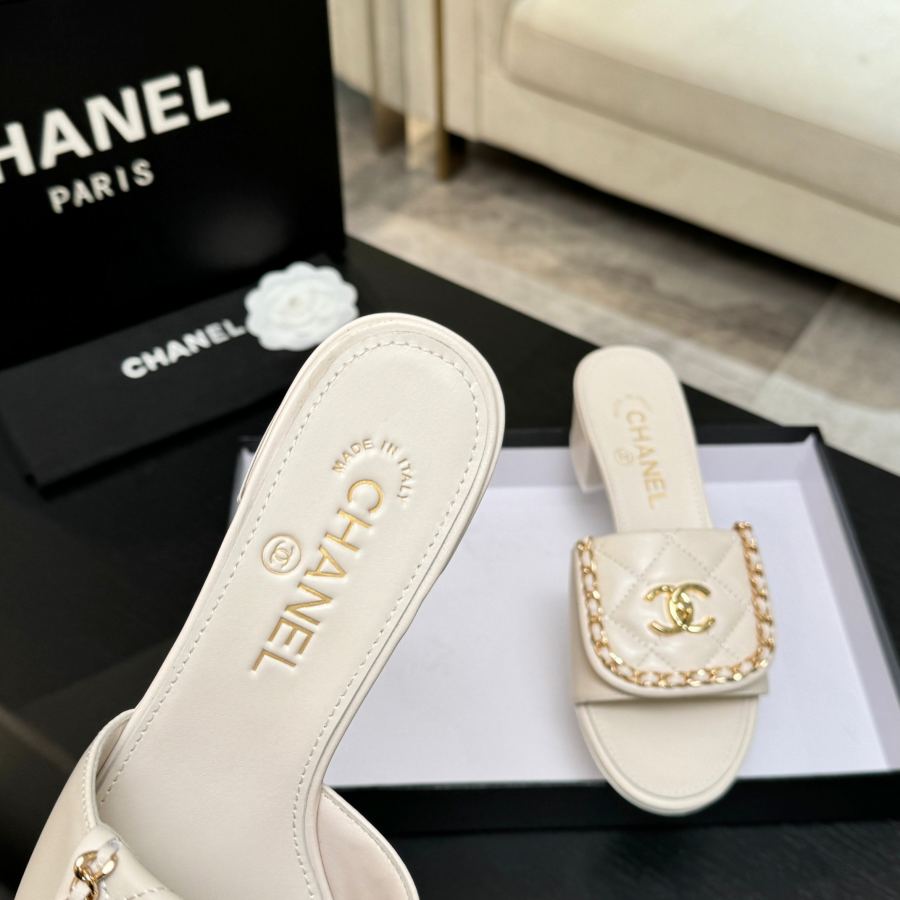 CHANEL women's shoes CHANE*｜Xiaoxiang classic spring and summer flip cover — Premium Replica — photo 3