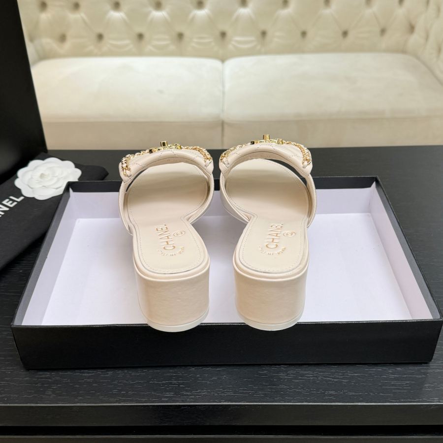 CHANEL women's shoes CHANE*｜Xiaoxiang classic spring and summer flip cover — Premium Replica — photo 9