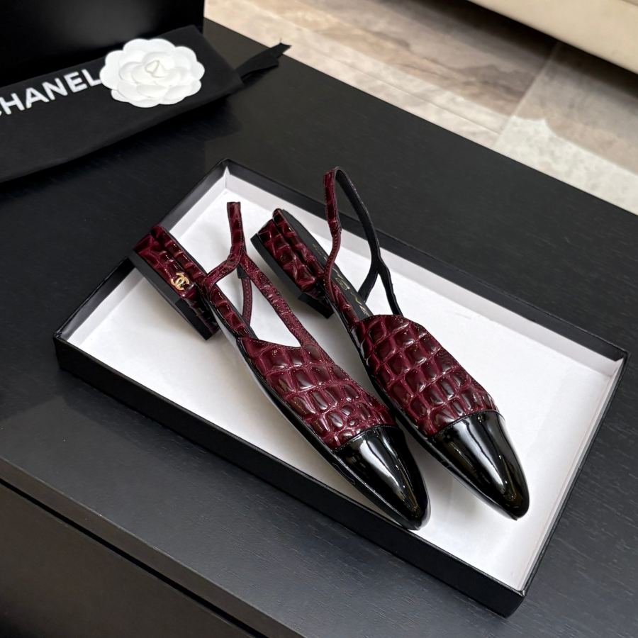 CHANEL chaussures femme Chanel slingback — photo 5