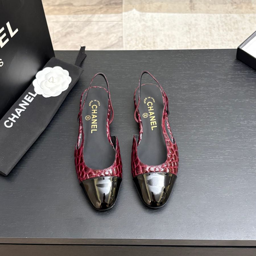 CHANEL chaussures femme Chanel slingback