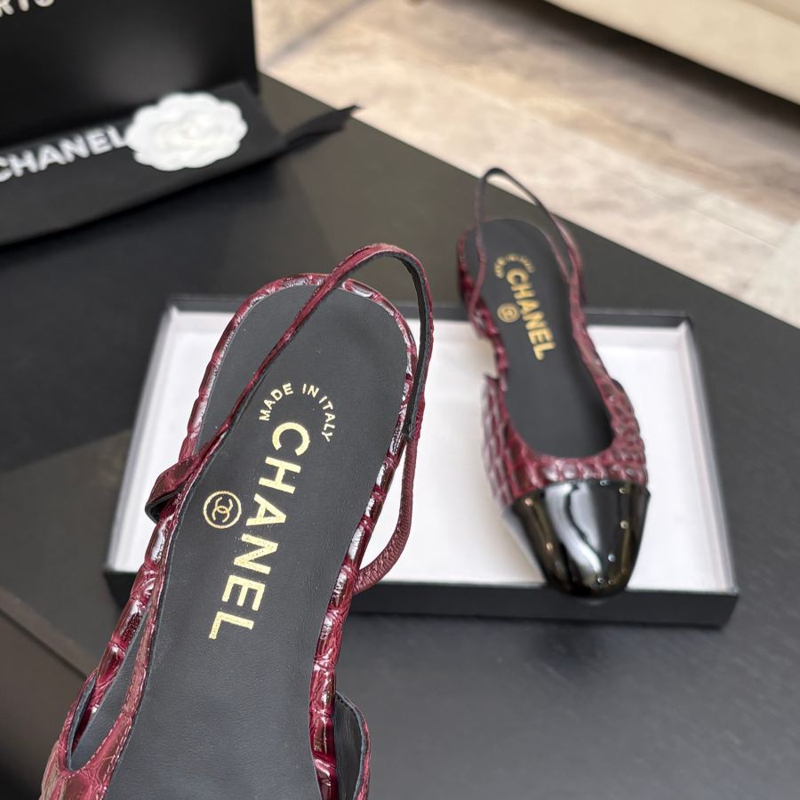 CHANEL chaussures femme Chanel slingback — photo 9