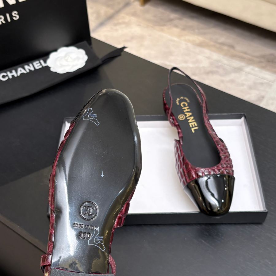 CHANEL chaussures femme Chanel slingback — photo 7