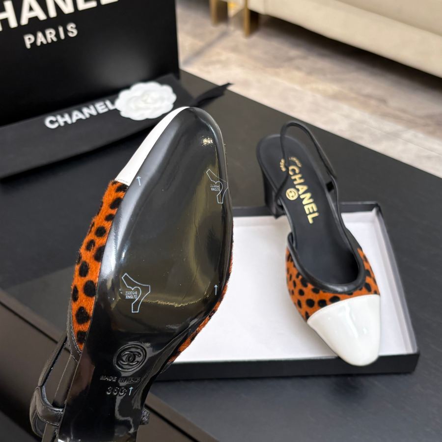 CHANEL chaussures femme Chanel slingback — photo 5