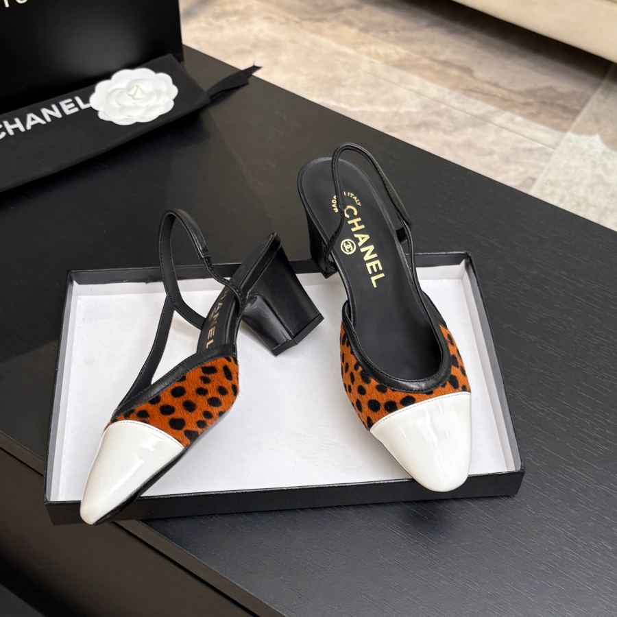 CHANEL chaussures femme Chanel slingback — photo 9