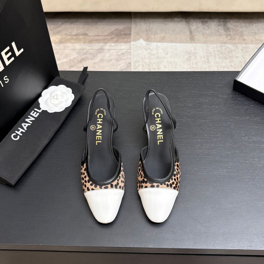 Sapatos femininos CHANEL Slingback Chanel