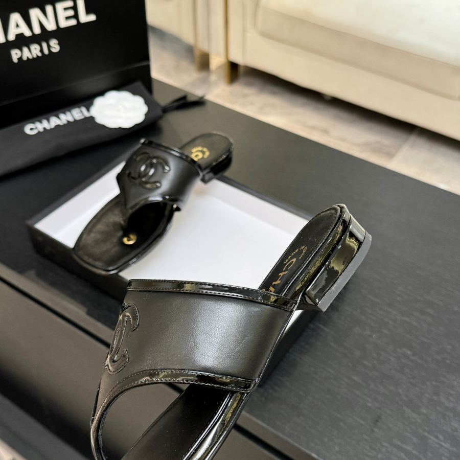 CHANEL women's shoes s New Chanel Coco Mary Jane Logo — AAA Quality Replica — photo 7