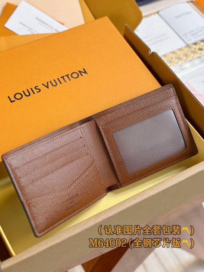 Short wallet M64002 〽 A 〽 SLENDER ID Taiga ID 11 0 x 8 5 x 1 0 cm x — Premium Replica — photo 3