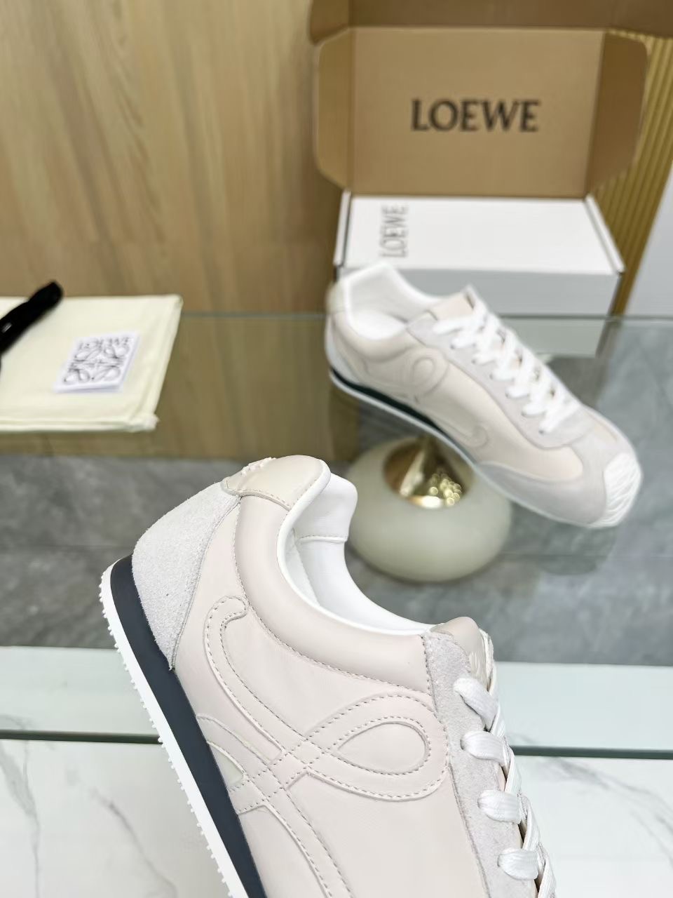 LOEWE women's shoes It’s true LOEWE’s shoes have become very popular this year. This ballet — 1:1 Replica For Sale — photo 4