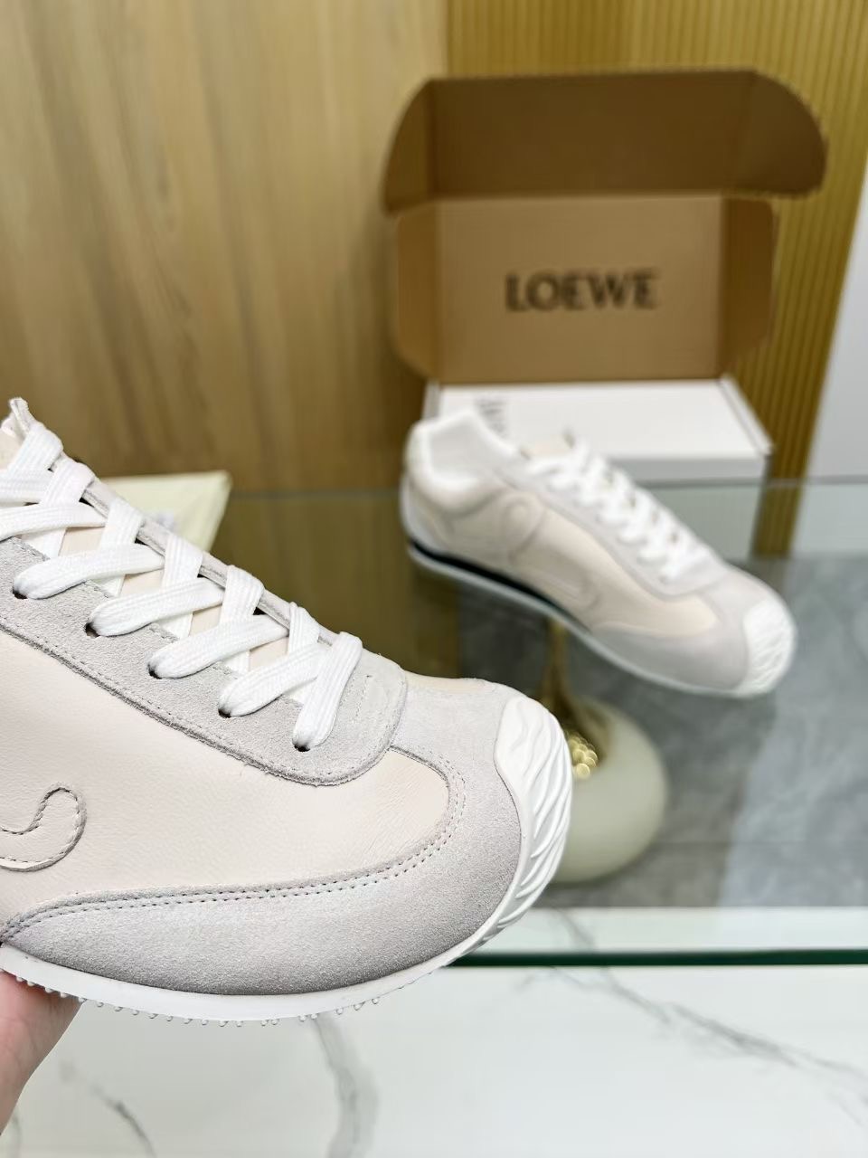 LOEWE women's shoes It’s true LOEWE’s shoes have become very popular this year. This ballet — 1:1 Replica For Sale — photo 3