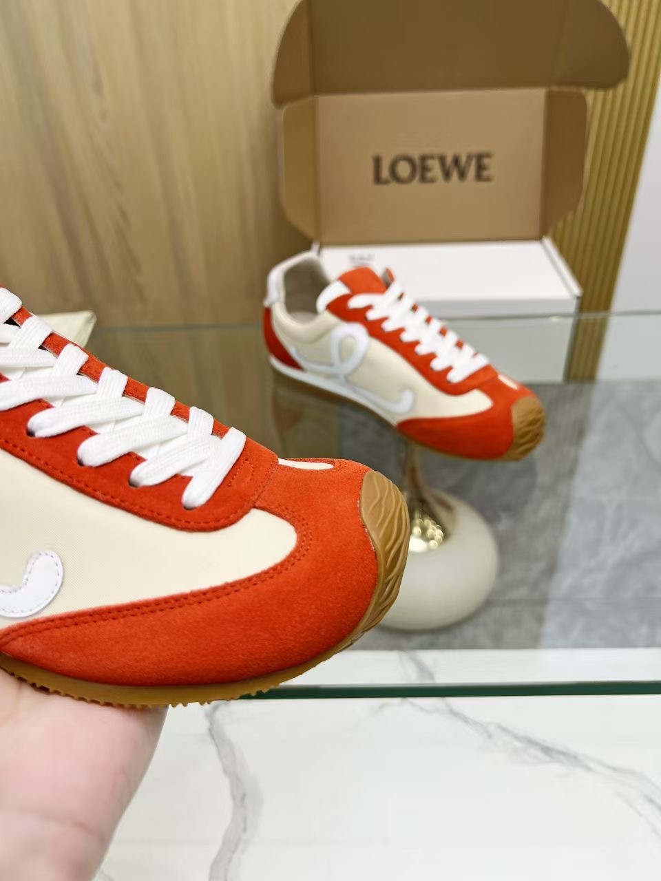 LOEWE women's shoes It’s true LOEWE’s shoes have become very popular this year. This ballet — Premium Replica — photo 2