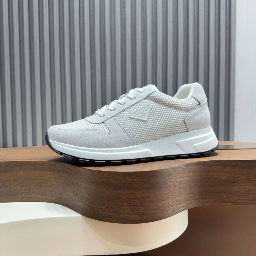 Prada women's shoes Prada/Prada classic men's spliced ​​casual sports shoes — Premium Replica — photo 5