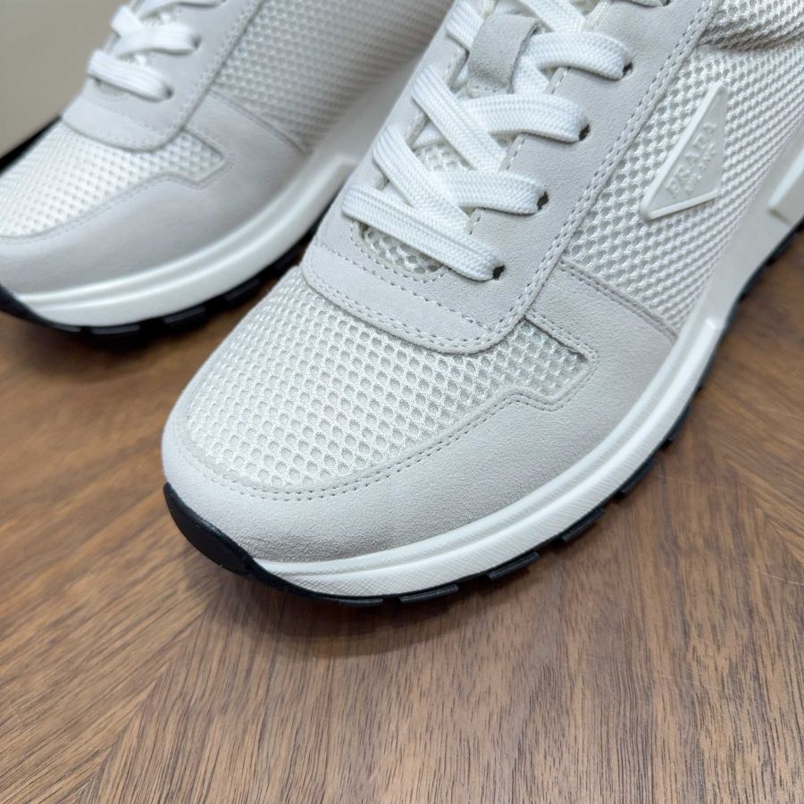 Prada women's shoes Prada/Prada classic men's spliced ​​casual sports shoes — Premium Replica — photo 6