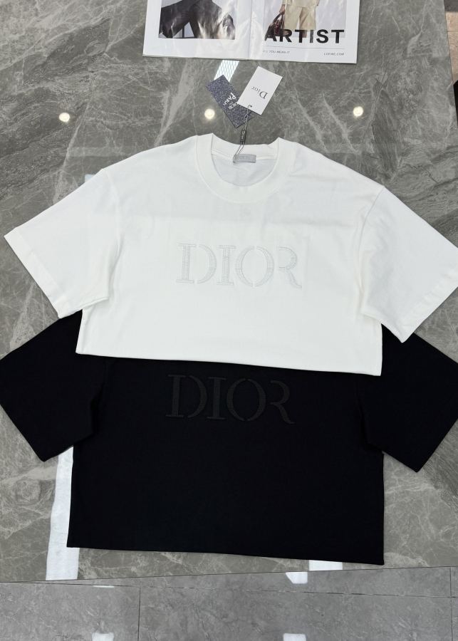 Dior men Dior26s New Arrival Dior T DIOR Logo 3 D OK S-XL 175 | 145 M — 1:1 Replica — photo 9